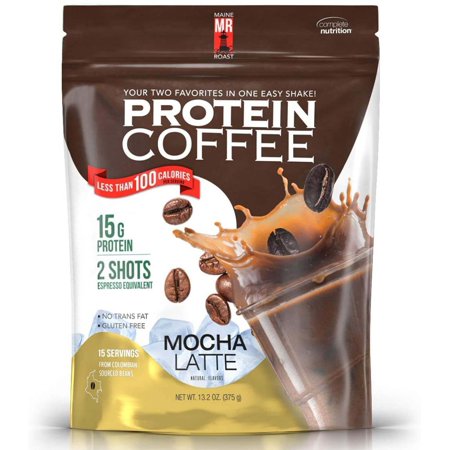 Maine Roast  High Protein Coffee  Mocha Latte Iced Coffee  15g of Protein  2g Carbs  Zero Sugar  2 Shots of Espresso  Keto Friendly  All Natural  15 S