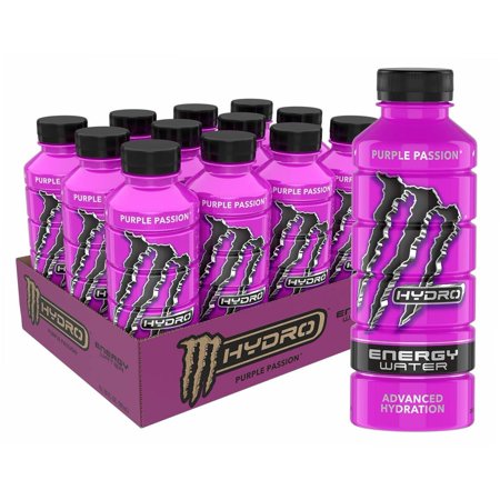 Energy Drinks Hydro Energy Water  Purple Passion  20 Fl Oz  20 Fl Oz Pack of 12
