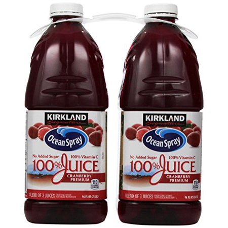 Kirkland Signature Ocean Spray Cranberry Premium Juice  192 Fluid Ounce