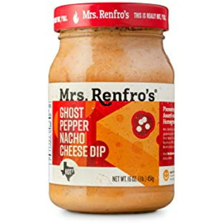 Mrs. Renfros Ghost Pepper Nacho Cheese Dip Gluten-Free (16-Oz. Jars  2-Pack)