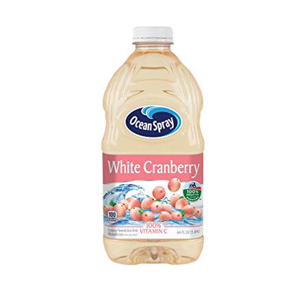 White Cranberry Juice Drink  64 Fl Oz (Pack of 4)