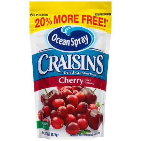 Ocean Spray  Craisins  Dried Cranberries (Pack of 4)