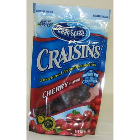 Ocean Spray 6-Oz. Cherry Craisins (Dried Cranberries)  - 1 Pack