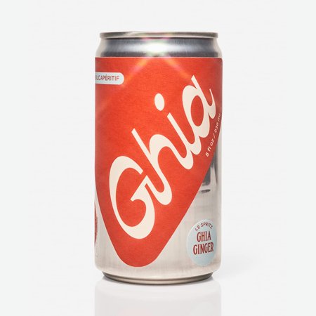 Ghia Non-Alcoholic Ginger Le Spritz  8 Fl Oz (12-Pack) - Botanical Mediterranean Inspired Sparkling Apéritif | No Added Sugar  Caffeine-Free