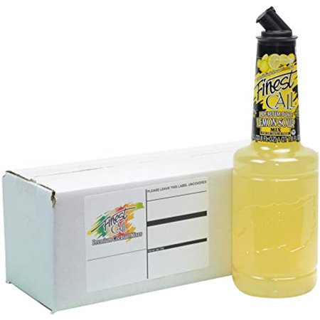 Finest Call Premium Juice Lemon Sour Drink Mix  Ready to Use  1 Liter Bottle (33.8 Fl Oz)  Individually Boxed