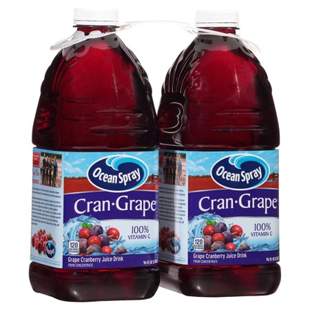 Ocean Spray Cran- Grape Juice Drink (96 Fl. Oz.  2 Pk.) Wholesale  Cheap  Discount  Bulk (1 - Pack)