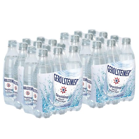 GerolsteinerLISER Naturally Sparkling Mineral Water  16.9 Fl Oz (Pack of 24)