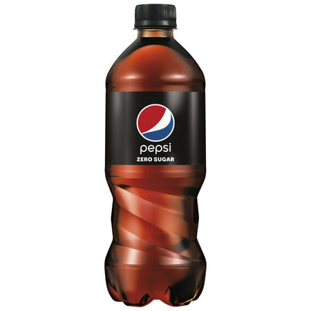Pepsi Zero Sugar Soda 20oz Bottles  Quantity of 8