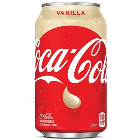 Coca Cola Vanilla Soda   12 Fl Oz  18 Cans