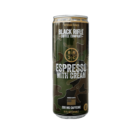 Black Rifle Coffee Espresso with Cream  11 Fl Oz Pack of 12