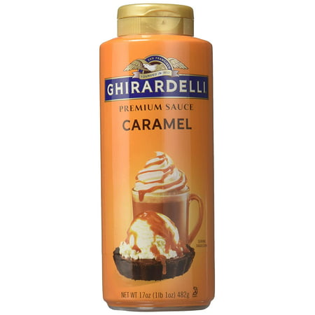 Ghirardelli Chocolate Premium Caramel Sauce Net WT 17 Oz (1lb 1 Oz) 482g