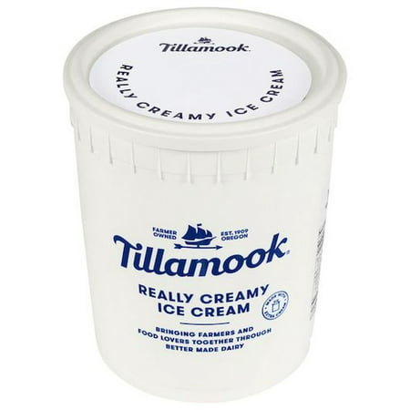 Tillamook Cookies and Cream Ice Cream  3 Gallon