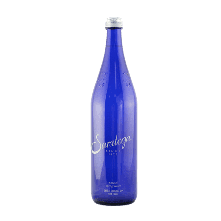 Saratoga Natural Spring Still Water  Non-Carbonated  28 Fl Oz (Pack of 12)