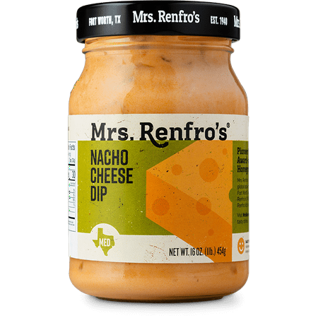 Mrs. Renfro S Nacho Cheese Dip - Medium -- 16 Oz Pack of 2