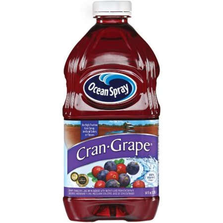 Ocean Spray Cranberry Grape Juice  64-Ounce (Pack of 4)