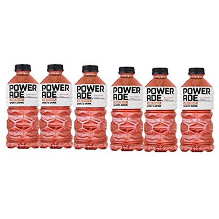 Evaxo Luv Box Powerade Zero Sugar Citrus Peach Bottles  28 Fl Oz  6 Pack