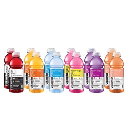 Vitamin Water ZERO Sugar | All Flavor Variety Pack (Sampler) - 20 Fl Oz Bottles  Nutrient Electrolyte Enhanced Flavored Drinking Water with Vitamins. 