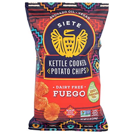 Siete Family Foods Fuego Potato Chips  5.5 OZ