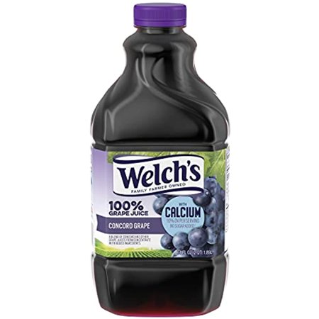 Welchs Juice with Calcium  Concord Grape  64 Oz