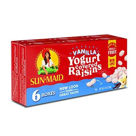 Sun-Maid Yogurt Raisins  Vanilla  6 Ounce