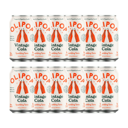 OLIPOP Vintage Cola Soda - 12ct/12 Fl Oz Cans