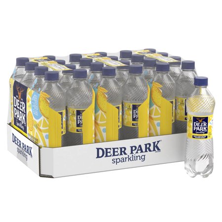 Hunng Deer Park Lemon Sparkling Water  16.9 Fl Oz  24 Pack Bottles