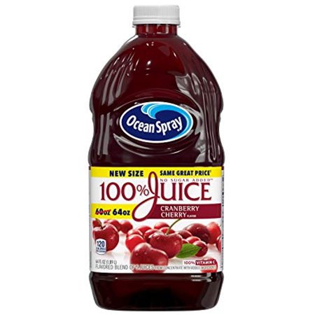 Ocean Spray 100% Cranberry Mango Juice  64 Fl Oz
