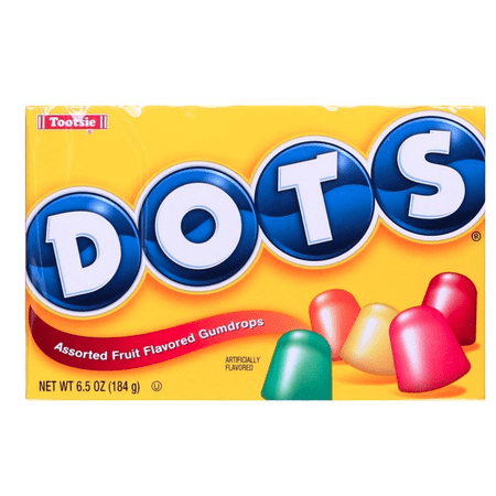 Dots Assorted Flavors Gumdrops Candy 6.5 Oz (Pack of 6)