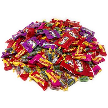 Assorted Bulk American Candy 6 Lbs Jolly Rancher Hard Candies and Skittles Original and Wild Berry Tootsie Rolls Juniors Tootsie Snack Bars Tootsie Mi
