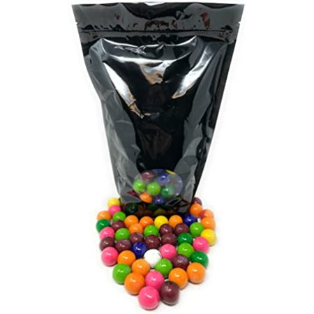 Dubble Bubble Assorted 10 Flavor Mix Fruit Flavored Bubblegum Gumballs 3 Lbs American Candy Bulk Value in Resealable Bag (48 Oz)