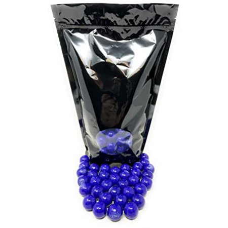 Dubble Bubble Grape Flavor Bubblegum Purple Colored Fruit Gumballs 3 Lbs American Candy Assorted Mix Bulk Value in Resealable Bag (48 Oz)