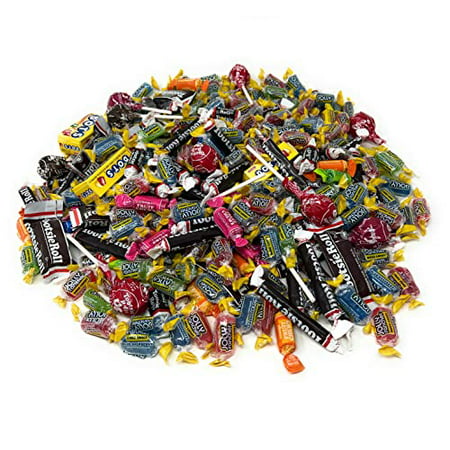 Assorted Bulk American Candy 6 Lb Jolly Rancher Hard Candy Mix and Tootsie Rolls Juniors Tootsie Snack Bars Tootsie Mini Dots Tootsie Pops Fruit Rolls