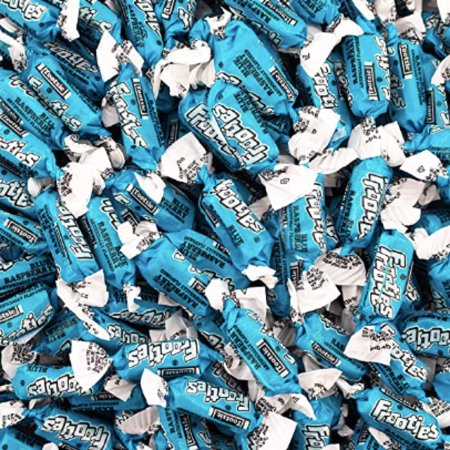 Frooties Blue Raspberry Individually Wrapped Bulk Chewy Tootsie Roll Candy (3 Pound)