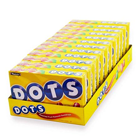 Tootsie Dots Assorted Fruit Gumdrops 6.5 Oz.