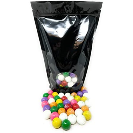 Dubble Bubble Splat Fruit Flavored Bubblegum Gumballs 3 Lbs American Candy Assorted Mix Bulk Value in Resealable Bag (48 Oz)