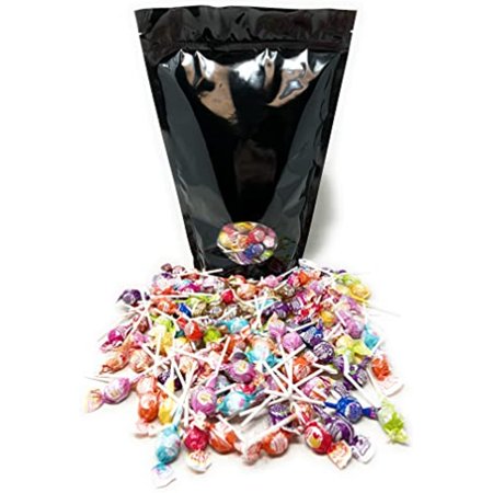 Charms Mini Pops Lollipops Suckers 3 Lbs Assorted 18 Flavor Variety Mix Bulk Value Pack 200+ Count in Resealable Stand up Bag (48 Oz)