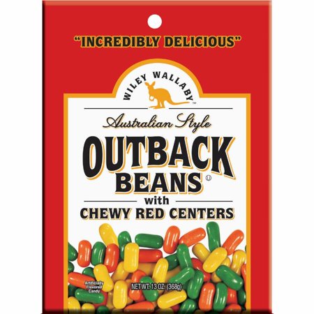 Wiley Wallaby Red Licorice 10 Oz. Outback Beans 114568 114568 970013