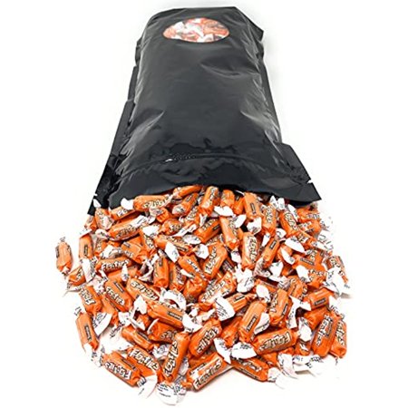 Bulk Mango Flavor Tootsie Roll Frooties Chewy Orange Color American Taffies Candy Individually Wrapped in Resealable Assortit Bag 5 Lb 735+Pcs (80-Oz)