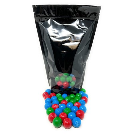 Dubble Bubble Charms Blow Pop Filled Bubblegum Gumballs 3 Lbs American Candy Assorted Mix Bulk Value in Resealable Bag (48 Oz)