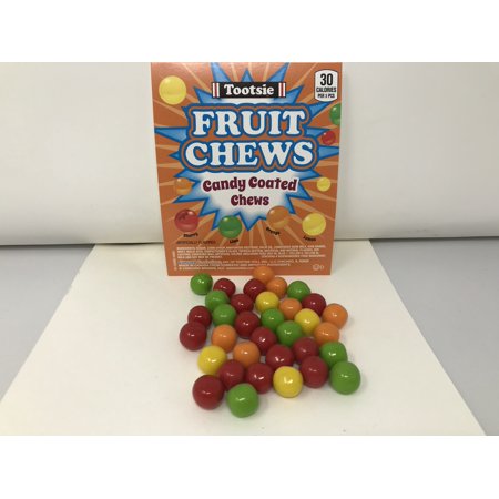 Tootsie Fruit Chews Candy Coated Fruit Tootsie Rolls 5 Pounds Tootsie Roll