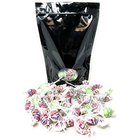 Assorted Charms Blow Pops Lollipop Suckers 3 Lbs Bulk Candy Mix 4 Flavor Variety Value Pack in Resealable Stand up Bag (48 Oz)