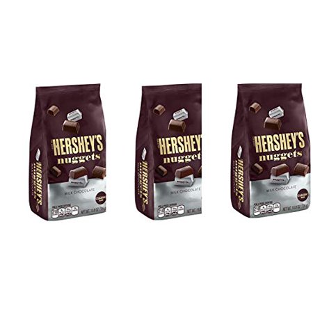 HERSHEY S NUGGETS Milk Chocolate  10.8 Oz (pack of 3)