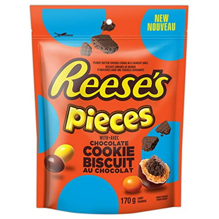 Reeses Pieces with Chocolate Cookie Candy