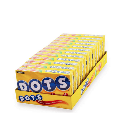 Tootsie Dots Assorted Fruit Gumdrops 6.5 Oz.