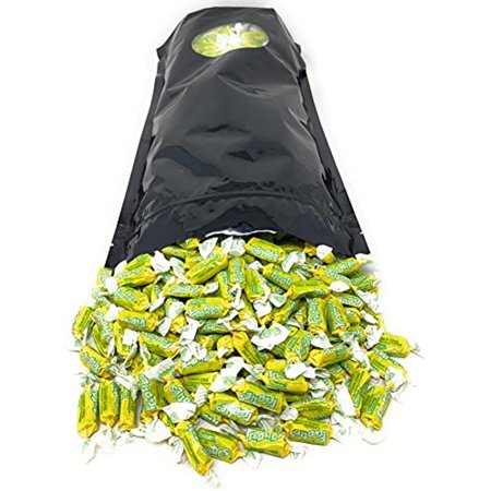 Bulk Lemon Lime Flavor Tootsie Roll Frooties Chewy Yellow American Taffies Candy Individually Wrapped in Resealable Assortit Bag 5 Lb 735+Pcs (80-Oz) 