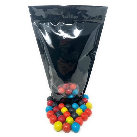 Dubble Bubble Berry Blast Variety Fruit Flavor Bubblegum Gumballs 3 Lbs American Candy Assorted Mix Bulk Value in Resealable Bag (48 Oz)