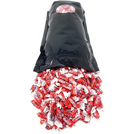 Bulk Fruit Punch Flavor Tootsie Roll Frooties Chewy Red American Taffies Candy Individually Wrapped in Resealable Assortit Bag 5 Lb 735+Pcs (80-Oz) - 