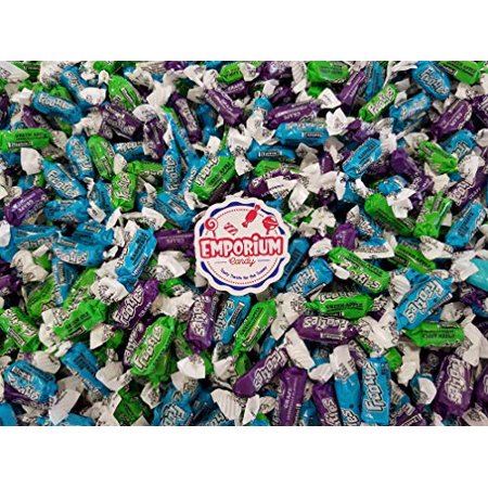 Tootsie Frooties - Blue Raspberry Green Apple Grape - 1.5 Lbs of Delicious Fresh Assorted Bulk Wrapped Candy with Refrigerator Magnet