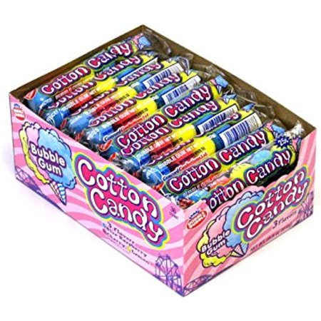 Dubble Bubble Gum Balls - Cotton Candy Bubble Gum 0.64 Oz 4 Ct Each ( 36 in a Pack )