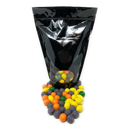 Dubble Bubble Fancy Fruit Shaped Bubblegum Gumballs 3 Lbs American Candy Assorted Mix Bulk Value in Resealable Bag (48 Oz)
